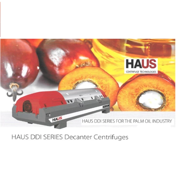 HAUS DDI Series Decanter Centrifuges